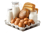 Dairy, bread & eggs